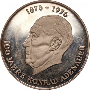 NIEMCY - medal 100 lat Konrad Adenauer 1876-1976 -