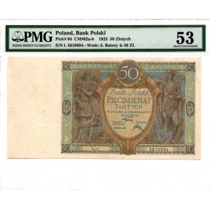 50 złotych 1925 - L - PMG 53