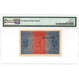 1 marka 1916 - Generał - B - PMG 65 EPQ -