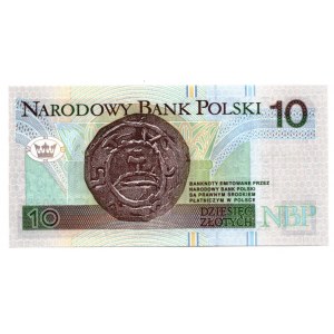 10 złotych 1994 - KI 0000354 - atrakcyjny numer seryjny