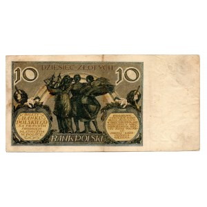 10 złotych 1926 - znak wodny 992-1025 - kolekcja LUCOW