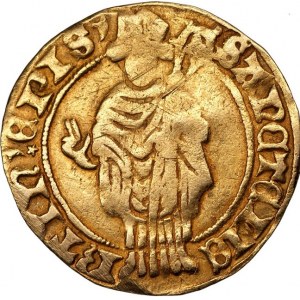 NIDERLANDY - Biskupstwo Utrecht - floren bez daty (1433-1455) - NGC VF20