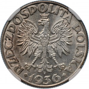 2 złote 1936 - NGC AU58