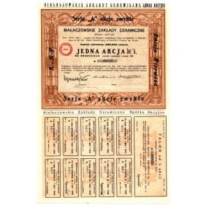Białaczowskie Zakłady Ceramiczne - 300 złotych 1929 -