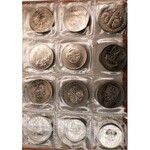 PRL - zestaw 24 sztuk monet 1949 - 1966 - UNC