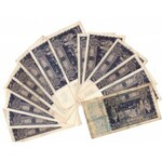 Zestaw 30 banknotów międzywojennych