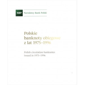 Album NBP - Polskie banknoty obiegowe z lat 1975-1996 - 23 sztuki