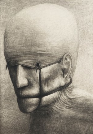 Zdzisław Beksiński (1929 Sanok - 2005 Warszawa), Obserwator, 1967