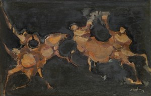 Alfred Aberdam (1894 Lwów - 1963 Paryż), Jeźdźcy, 1959