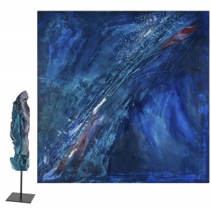 Joanna Roszkowska (ur. 1986), Deep blue, 2021