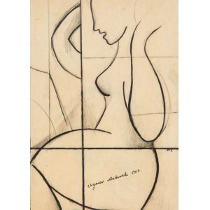 Zbigniew Makowski (1930-2019), Nude, 1957