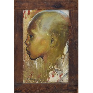 Krzysztof WOJTAROWICZ (ur. 1957), Portret afrykańskiego chłopca