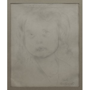 Tadeusz MAKOWSKI (1882-1932), Porträt eines Mädchens