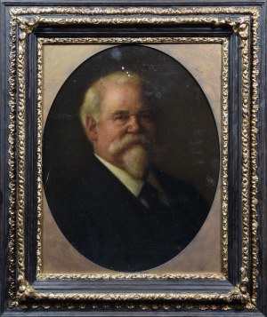 Szymon BUCHBINDER (1853-1908?), Portret sędziwego mężczyzny