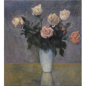 Adam BANDROWSKI (1881-1966), Roses in a Vase, 1913
