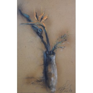 Alojzy SIWECKI (1912-1988), Kwiaty w wazonie, 1984