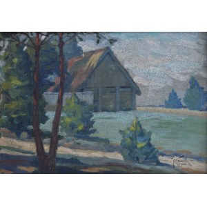 Jerzy Ryszard KRAUZE (1903-1978), Landschaftsstudie, 1924