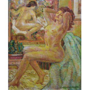 Neurčený maliar, 20. storočie, Akt ženy