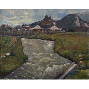 Felicjan Szczęsny KOWARSKI (1890-1948), Landscape from Poronin