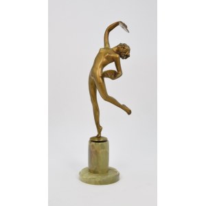 Josef LORENZL (1892 -1950), Dancer - art déco sculpture
