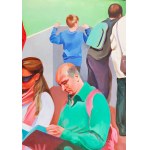 Wojciech Koniuszek (geb. 1976, Stettin), Selfies und ein Junge in einer blauen Bluse, 2015