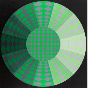 Victor Vasarely (1906 Pécs - 1997 Paříž), Rys, 1979