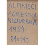 Agnieszka Niziurska (b. 1955, Warsaw), Alpinists, 1989.