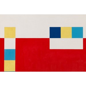 Tadeusz Kalinowski (1909 Warsaw - 1997 Poznan), Composition 2 from the series White Red, 1967