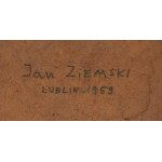 Jan Ziemski (1920 Kielce - 1988 Lublin), Aus der Serie Formury, 1959