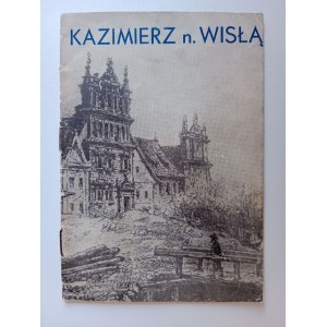 BROSZURA KAZIMIERZ NAD WISŁĄ 1962 R