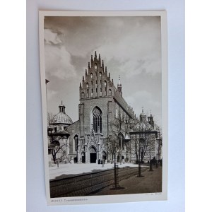 POSTKARTE KRAKAU DOMINIKANISCHE KIRCHE