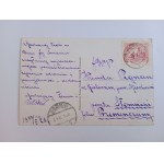 POSTKARTE MALEREI POLEN KOSSAK KOŚCIUSZKO RUNDE POLEN RACŁAWICKIE VORKRIEGSZEIT 1928