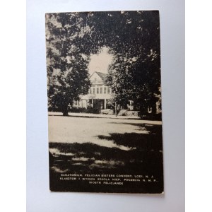 POSTKARTE NEW YORK NEW YORK SANATORIUM KLOSTER UND COLLEGE DER NONNEN FELICIAN SCHWESTERN VORKRIEG DER KONZEPTION DER NONNEN DER GLÜCKSELIGKEIT VORKRIEGSZEIT