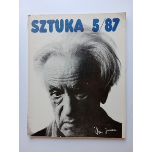 JONASZ STERN, CZASOPISMO SZTUKA, 5/87 R