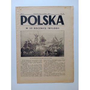 CZASOPISMO POLSKA, W 50 ROCZNICĘ TRYLOGII, WRZESIEŃ 1936 R