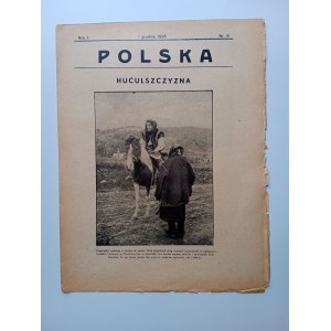 POLISH MAGAZINE, HUTSUL, DECEMBER 1935