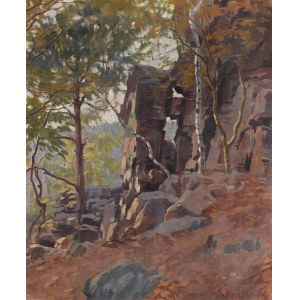 skalnatý kopec, asi 1920