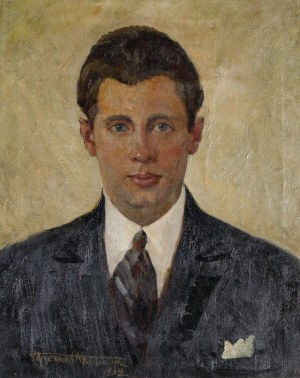 Presław KARSZOWSKI, PORTRET MŁODEGO MĘŻCZYZNY, 1932