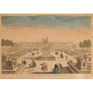 PARYSKI PLAC LUDWIKA XV (ob. Concorde), Basset, Paryż, po 1765