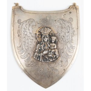 RYNGRAPH WITH MOTHER OF GOD CZĘSTOCHOWSKA, Poland, Warsaw, after 1931