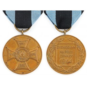 MEDAL ZASŁUŻONYM NA POLU CHWAŁY wz. 1945, brązowy