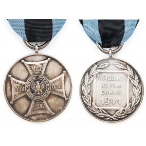 medaile za vynikající službu v oblasti slávy 1945, stříbrná