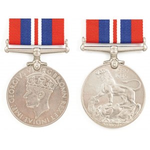MEDAL ZA WOJNĘ 1939-1945, Wielka Brytania, miniaturka