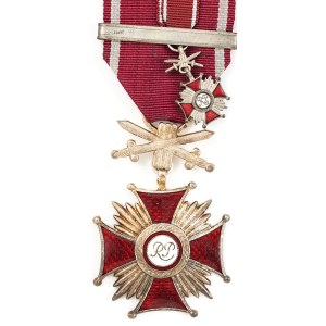 SILVER CROSS OF MERIT WITH HANDS, State Mint, after 1992