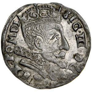 Zygmunt III 1587-1632, Trojak 1599, Wilno, R.