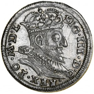 Zygmunt III 1587-1632, Trojak 1590, Wilno. R