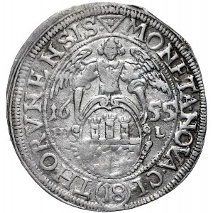 John II Casimir 1649-1668, Ort 1655 HI-L, Torun.