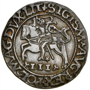 Zygmunt II August 1545-1572, Trojak szyderczy 1565, Wilno. R.