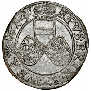 Silesia, Duchy of Nysa of the Bishops of Wrocław, Charles of Austria 1608-1624, 3 krajcars 1614, Nysa.
