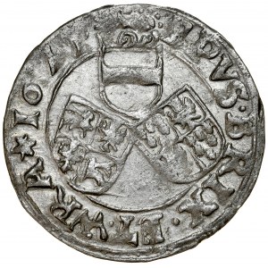 Śląsk, Księstwo Nyskie Biskupów Wrocławskich, Karol Austriacki 1608-1624, 3 krajcary 1621, Nysa.